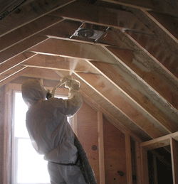 Oklahoma City OK attic spray foam insulation